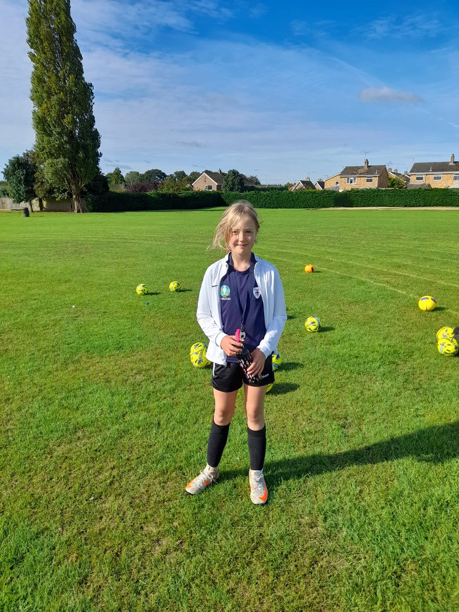 FTFCWildcats's tweet photo. Well done to Kara who is our Wildcat of the week! Fantastic effort and commitment in blustery conditions this morning 👏⚽️ https://t.co/igET1PKdwq