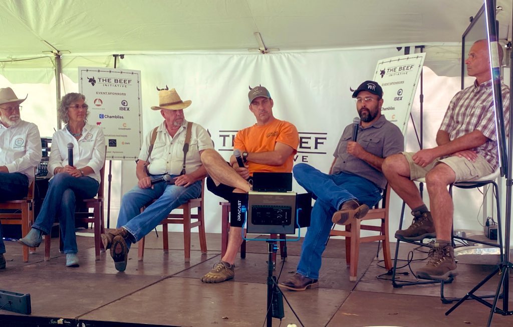 BeefMaps's tweet photo. Did you know?

Wrich Ranches accepts #bitcoin. @jasonwrich - “Bitcoiners are forward-thinkers &amp; people of conscience, which resonates with me &amp; my family.”

#FoodIntelligence Summit
#BeefInitiaitve https://t.co/Rs45g6aSih