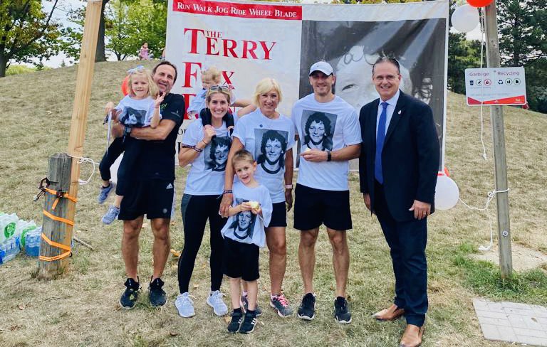 RudyCuzzetto's tweet photo. Grateful to all the participants and supporters who joined us in J.C. Saddington Park this morning for the 42nd annual #TerryFoxRun in support of cancer research. #MississaugaLakeshore #MarathonOfHope

Read more, and please donate online:
https://t.co/b9idlfV7YH https://t.co/D9KbBrGLGY
