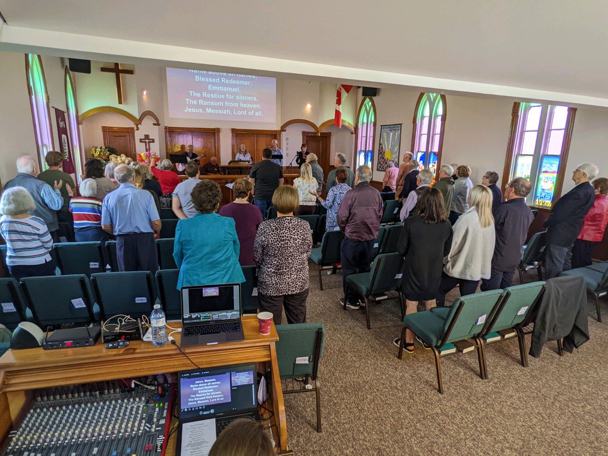 NewGlasgowCC's tweet photo. Full house! What an awesome and encouraging morning we had for Back To Church Sunday 2022! Thank you to all who came, and to all the hard work that made it happen. God is good!!! https://t.co/Zvk3V5uwgz