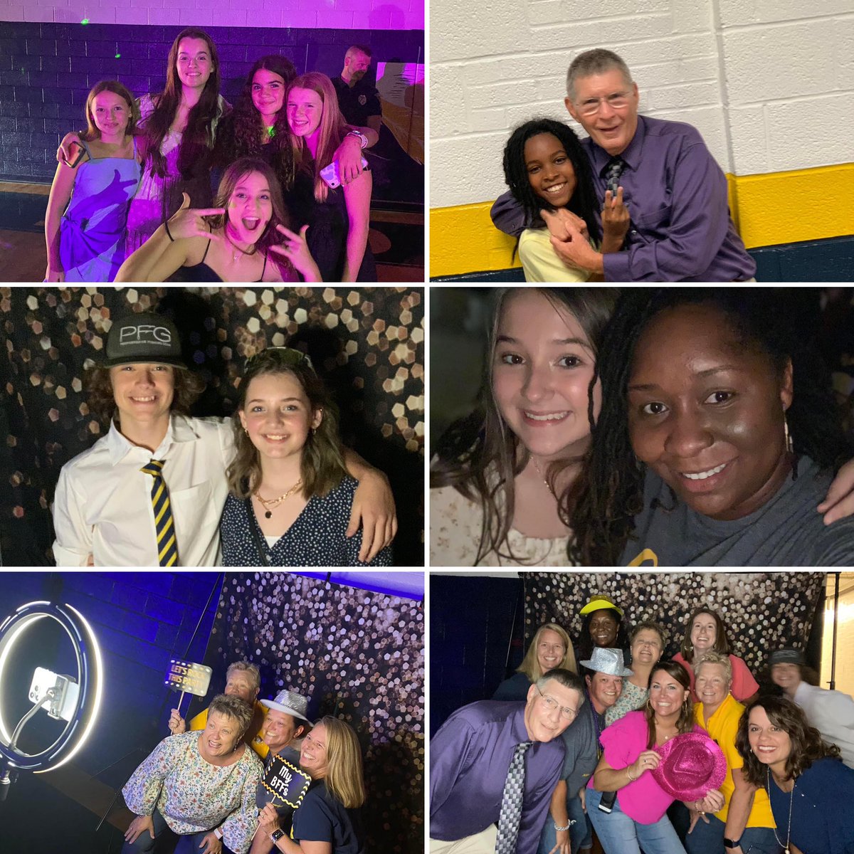 So much fun at the Tribe’s “Back to School” middle school dance for students AND staff💙💛
#onetribeonevibe