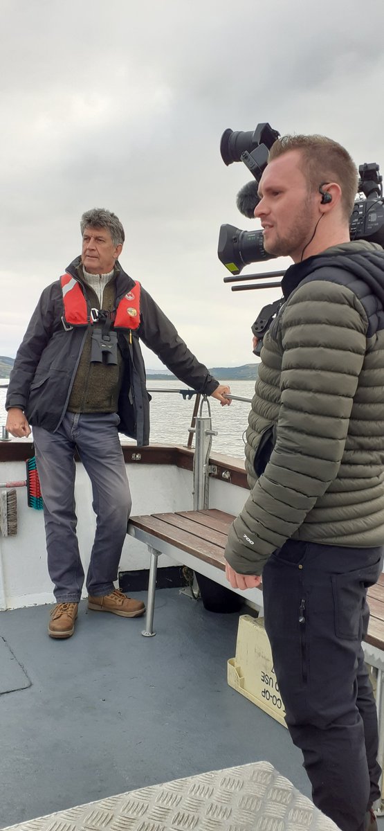 skyeandfrisa's tweet photo. An honour to spend time filming with @alextomo @Channel4News &amp; cameraman @Campbell_Films experiencing some of the sheer magnificence of the natural world on #Mull. Flat calm seas, perfect light &amp; epic wildlife which delivered on cue. Safe trip home Alex &amp; haste ye back 🥃🦅🎥📺🌤️ https://t.co/9YkVXnYlg3
