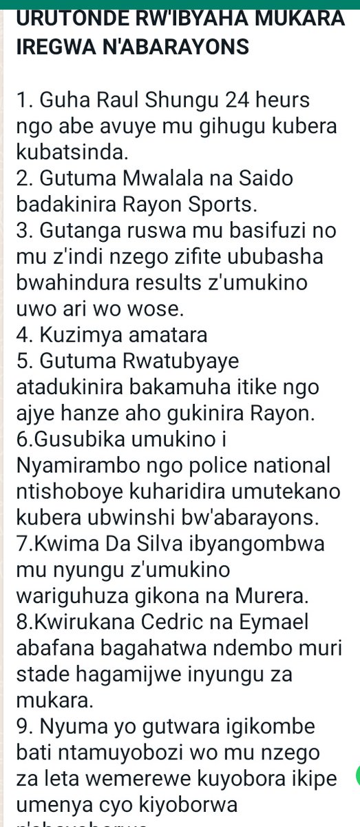 Mula_Vava's tweet photo. @aprfcofficial mubanze musuzume iki kirego muri kuregwa Mwongero ijambo mwavuze ngo ntandege igwa #Inyanza no Dore Mubirunga igumye mukirere ntibasha kumanuka cg kuzamuka https://t.co/0jNihwB0eg