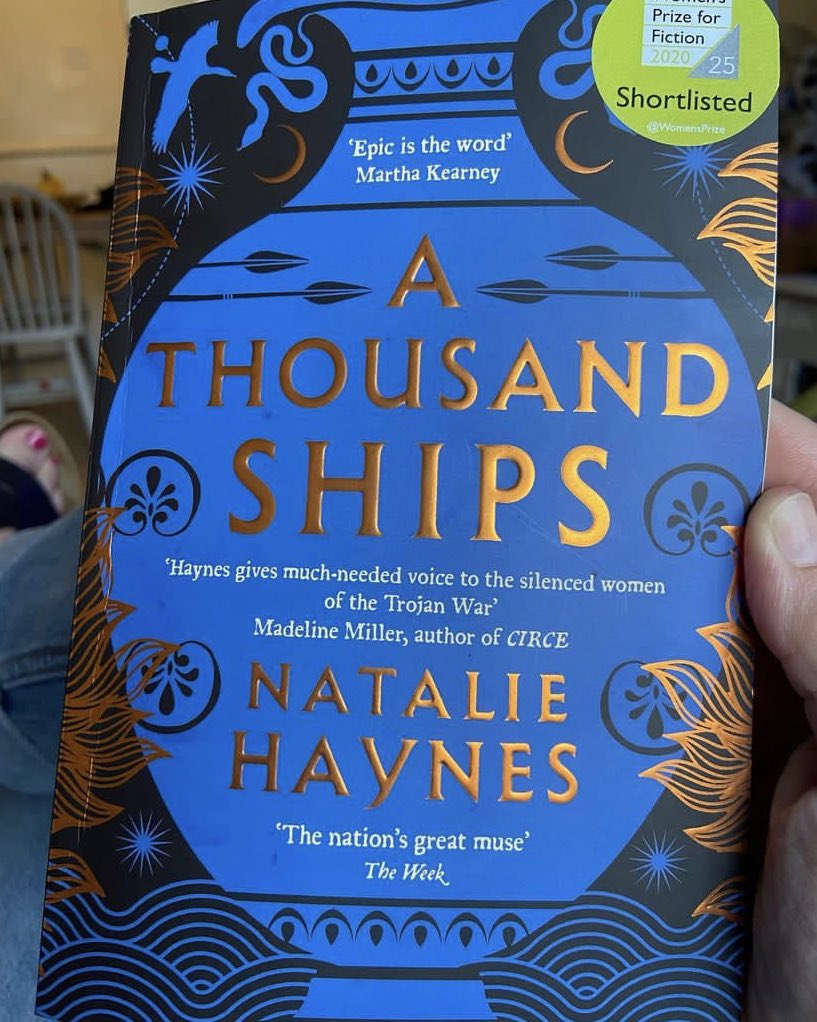 Just finished this incredible book! <a href="/officialnhaynes/">Natalie Haynes</a> has done an amazing job bringing to life the women of the Trojan war and their stories! Read it, you won’t regret it! #trojanwar #theiliad #greekmyth #natalihaynes