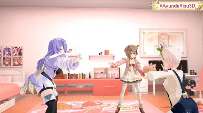 出たムーナちゃんの貯金箱勝手に開封事件www貯金箱映った瞬間に察したし、そのあとの突入の流れ完璧で大爆笑だったwww#AyundaRisu3D 