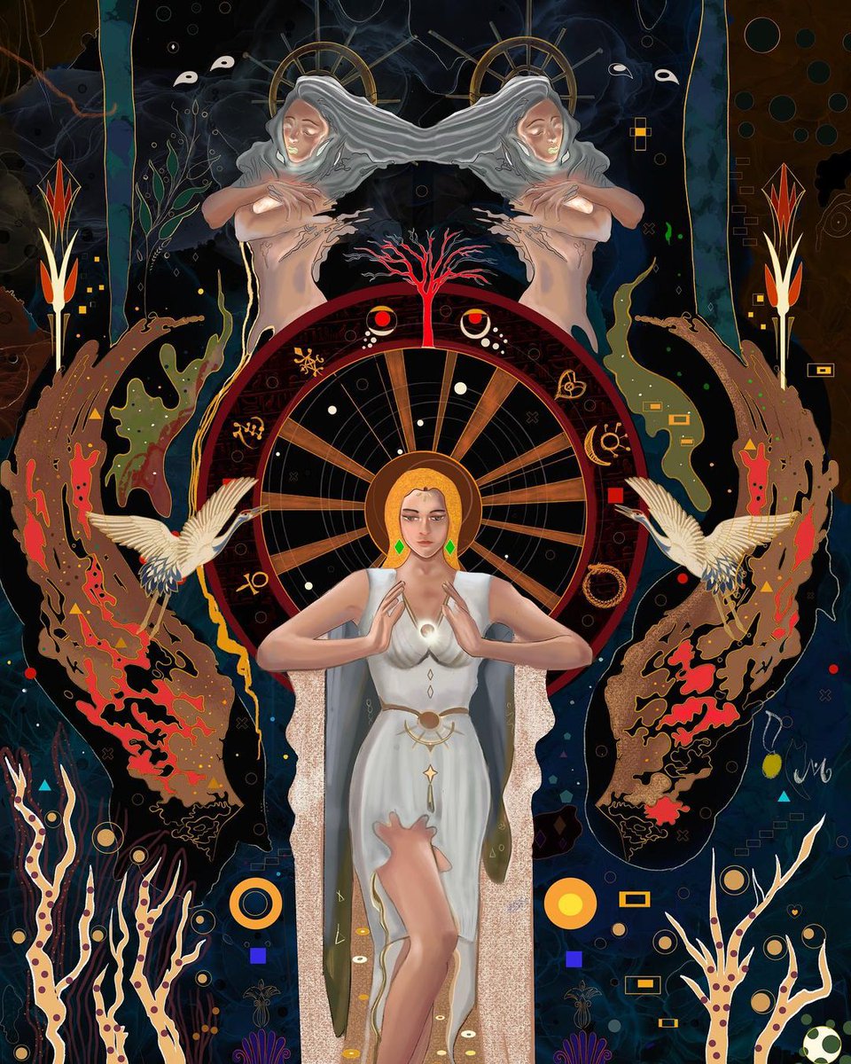 milanzrt's tweet photo. Song of the stars-

WHEN the radiant morn of creation broke,
And the world in the smile of God awoke,
And the empty realms of darkness and death
Were moved through their depths by her mighty breath,
And orbs of beauty and spheres of flame
From the void abyss by myriads came,-- https://t.co/utAzHQTi1d