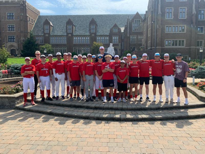 Go_Team_AA's tweet photo. It was a great morning playing and meeting with coaching staff at Mercyhurst University which included a tour by former All American players Landon DiBeradin, Tim Quinn and 
Christian Minto!

 #goteamaa #allamericanalum https://t.co/FdjDuvVajg