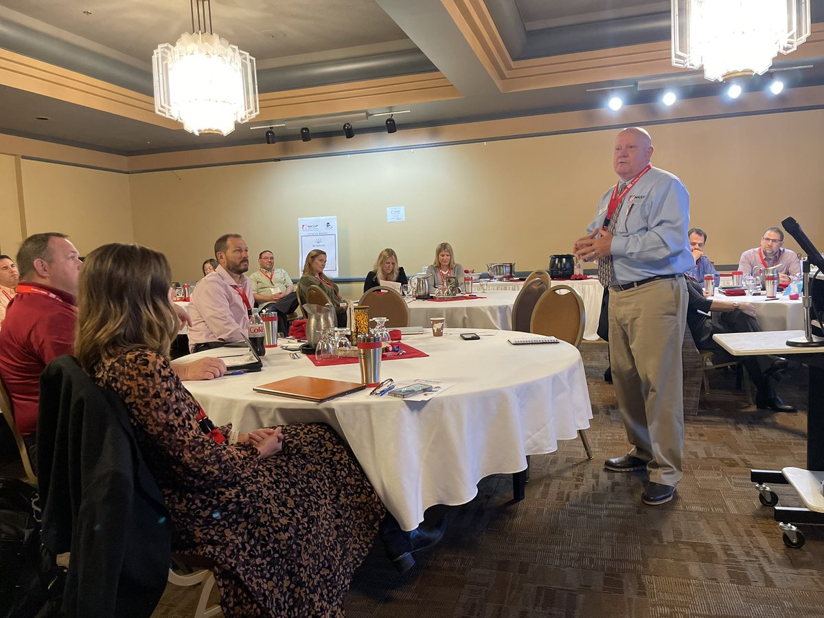 “We are here to serve you. What do you need? I can promise you right now we will listen.” - NASSP President @KipNassp, speaking to Region 7 members