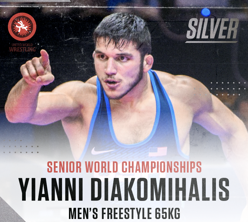Yianni takes silver at the World Championships & ends the 65kg dry streak  #UWW #wrestlebelgrade 

Congratulations Yianni! 🥈 🇺🇸