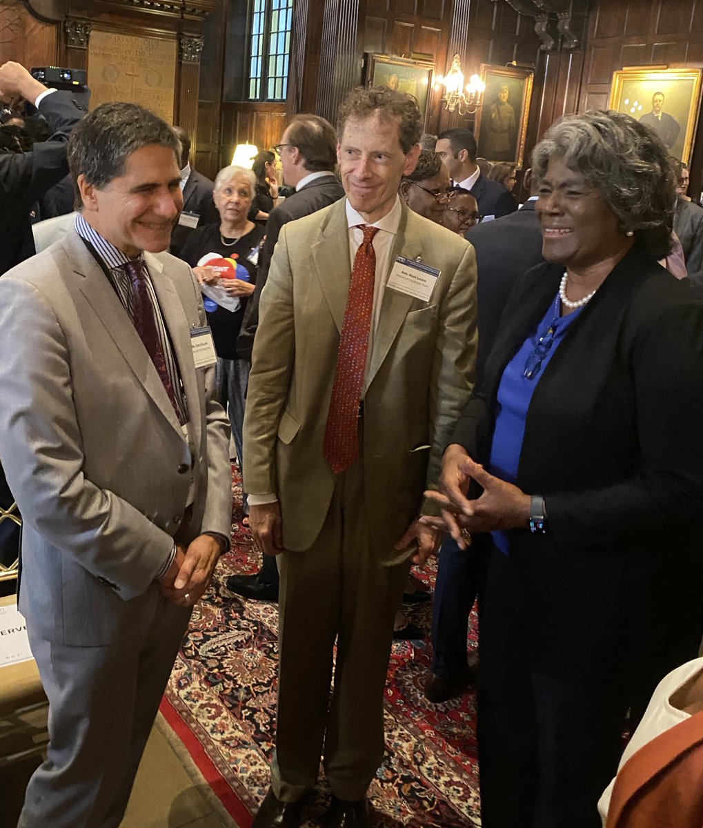 Friends’ President & CEO @ChrisCollinsGVA and Chief Policy Officer @marklagon meet with @USAmbUN ahead of the @GlobalFund’s 7th fundraising summit in NYC.

Thank you Ambassador Thomas-Greenfield for your leadership 🇺🇸in the fight against AIDS, TB & malaria.