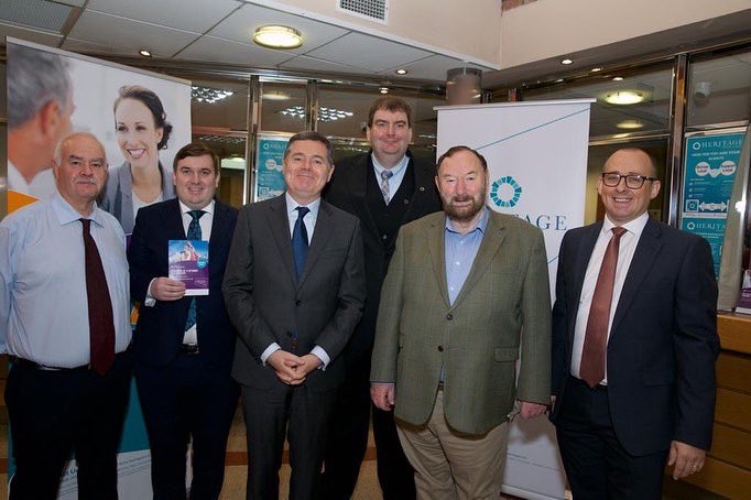 Heritage_CU's tweet photo. Heritage Credit Union were delighted to welcome Minister for Finance @Paschald and Chief Executive Officer of the Irish League of Credit Unions David Malone @creditunionie to their new Phibsboro Office to mark the recent merger with Phibsboro &amp; District Credit Union &amp; Aughrim St. https://t.co/rdIictdDIb