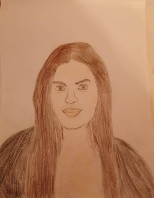 I tried to draw the amazing #ElsieLovelock but drawing humans is what i must learn. Don't be mad with me. ❤️