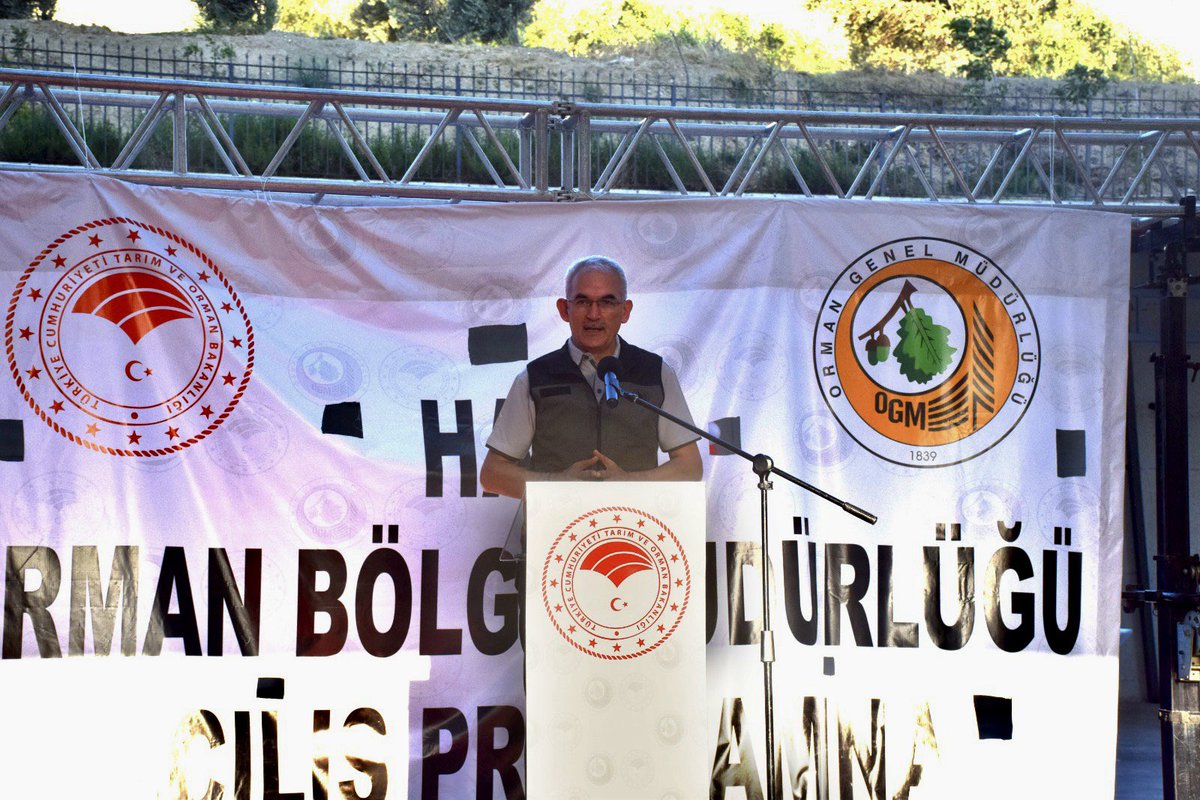 BekirKARACABEY_'s tweet photo. Sayın Bakanımızın teşrifleriyle Hatay Orman Bölge Müdürlüğü’müzün açılışını gerçekleştirdik.

Kurumumuz 1839’dan bugüne her geçen yılla birlikte birçok alanda kendini geliştirerek dünya çapında da gücüne güç katmaya devam etmekte.

YeşilVatan’ımıza ve teşkilatımıza hayırlı olsun. https://t.co/fIng6I7OZM