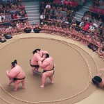 AIに相撲を教えるのは難しい…タッグバトルになったり塩の使い方がおかしかったり!