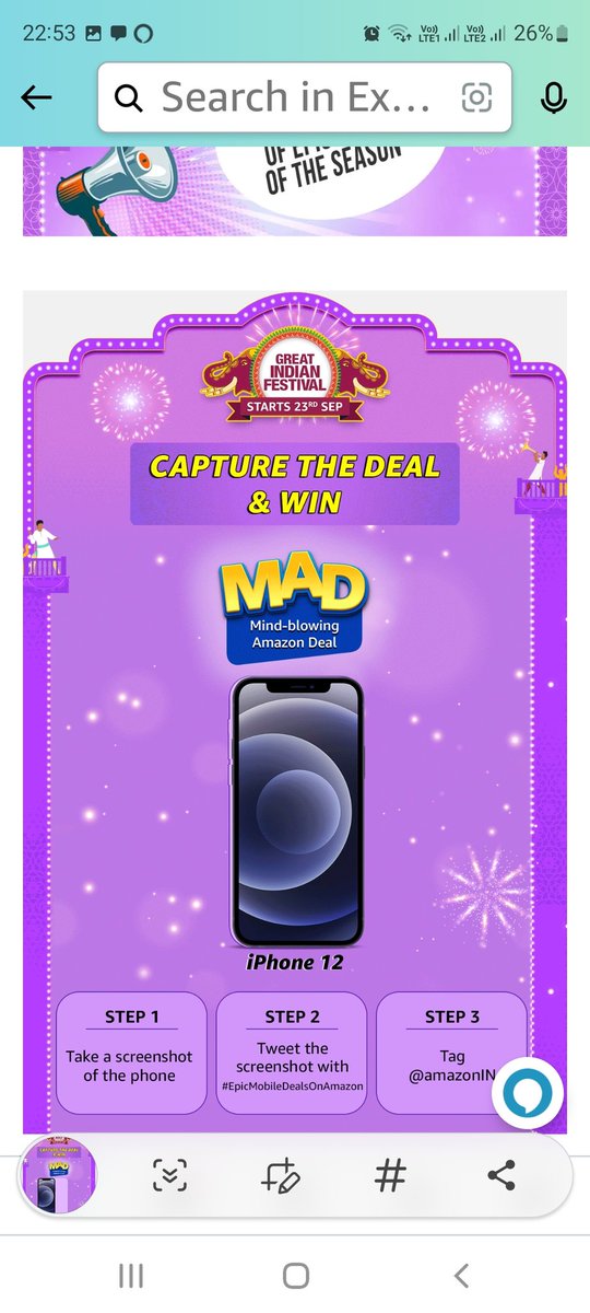 #EpicMobilesDealOnAmazon 
<a href="/amazon/">Amazon</a>