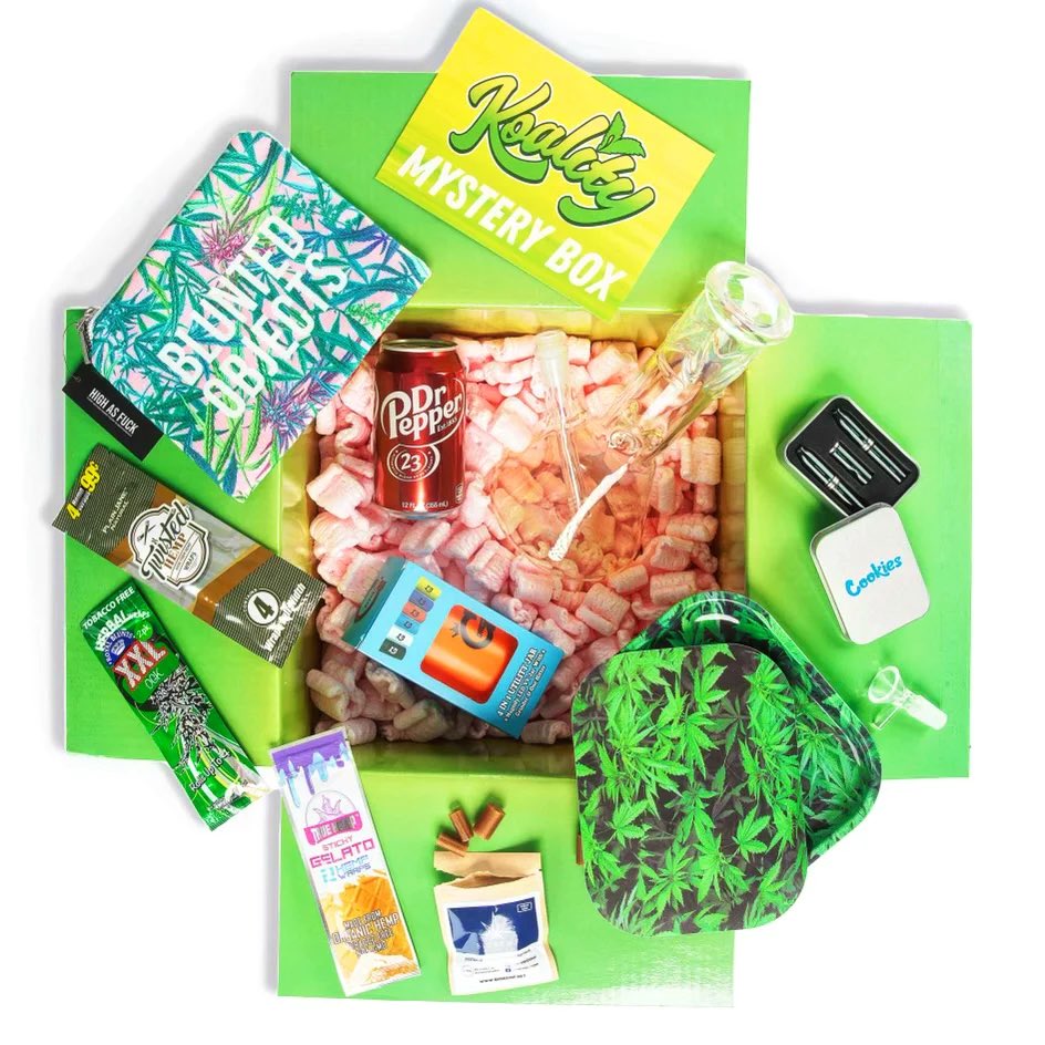 koalapuffss's tweet photo. Fuck it - let’s do a KOALITY MYSTERY BOX GIVEAWAY 😜
To enter: quote retweet and list the item(s) you absolutely NEEEED ⚠️
One lucky person will win! 
USA &amp; Canada 21+ 
More info: https://t.co/Amypiz9Oq3 https://t.co/PseGrWWaxj