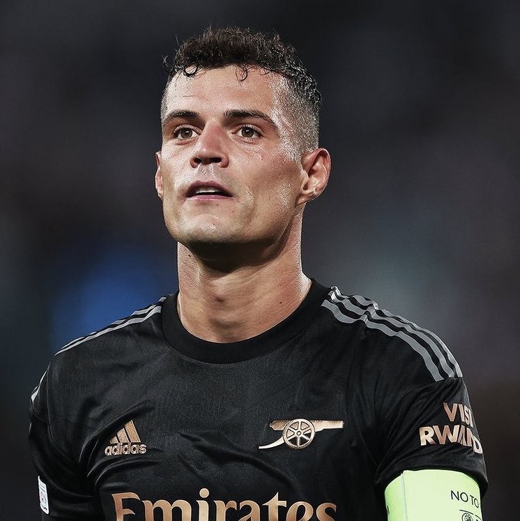 PatrickTimmons1's tweet photo. Granit Xhaka appreciation post. https://t.co/v2Tx561aUg