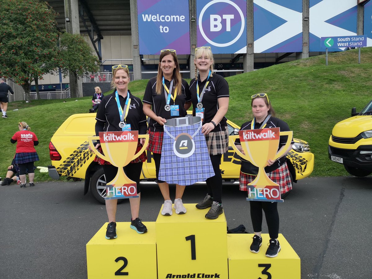 GymEnigma's tweet photo. Today @GymEnigma kiltwalkers took on the @thekiltwalk big stroll challenge to raise funds for our gymnasts #SportForAll #reducingbarriers #ACKiltSelfie https://t.co/mLpskKv8d6