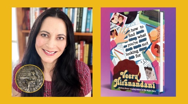 judylopezaward's tweet photo. Today! 2 PM PT. Celebrate with authors @VeeraHira, Alda P. Dobbs, @rajanilarocca, and @AuthorLisaFipps
Virtual Event 2 pm PT; Author Q &amp; A 3 pm PT  
Click the link below to register!💜
@diversebooks @WNBA_National @scbwi 
 #judylopezaward @Bookshop_Org  
https://t.co/nD5bhMAjdq https://t.co/8JYISUKZkZ