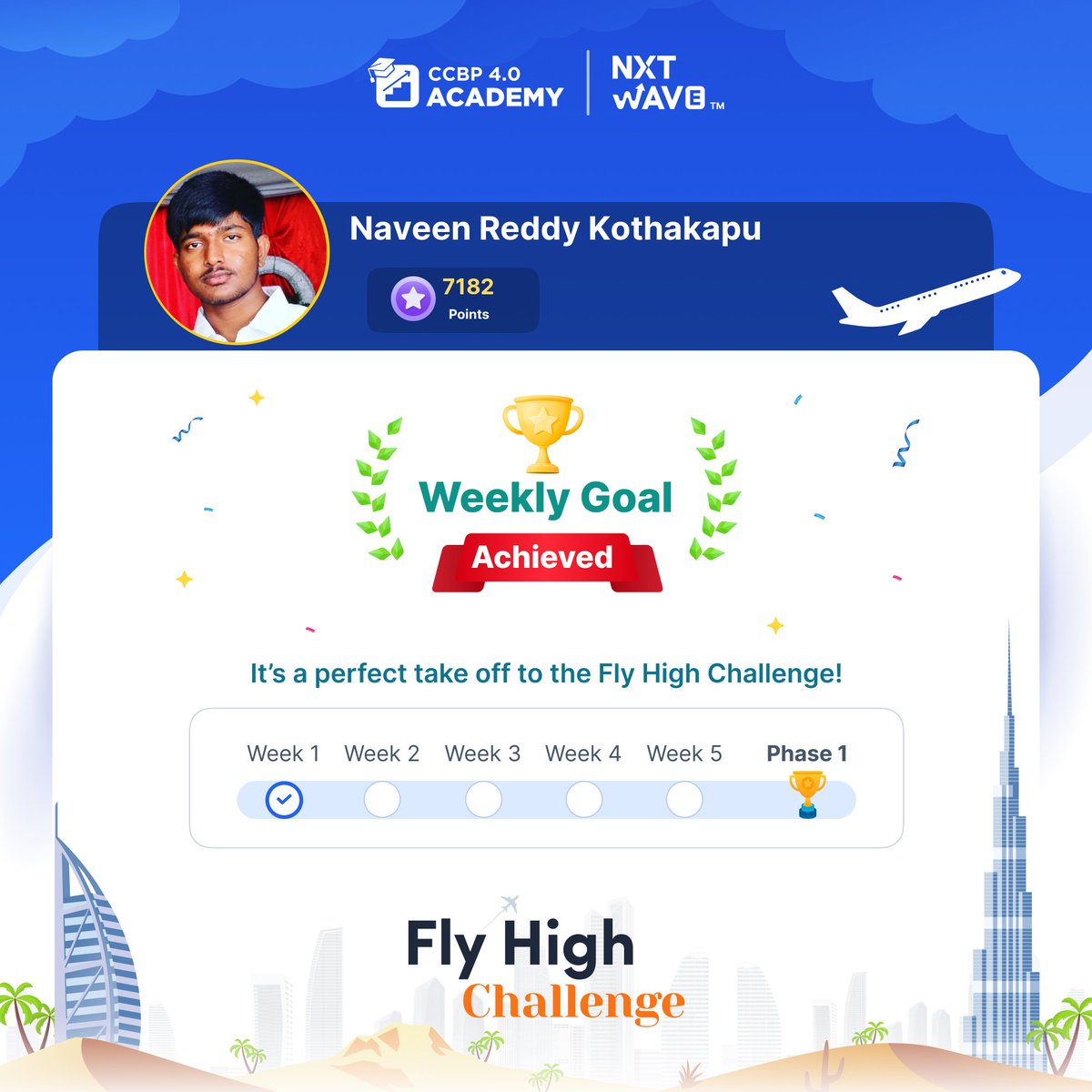 knaveenreddy04's tweet image. #flyhighchallenge 
@rahulattuluri
