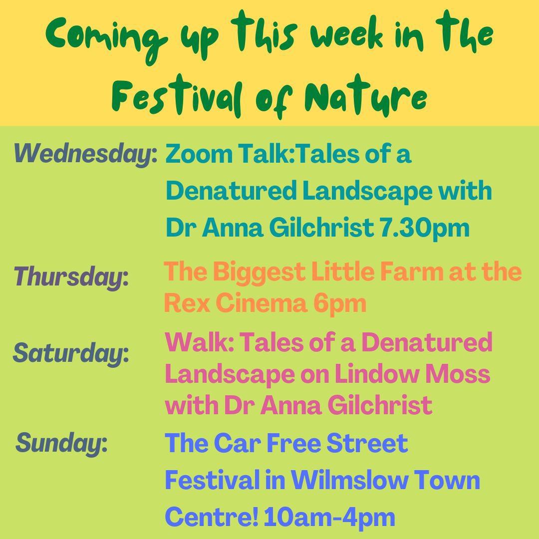 WilmslowNature's tweet image. Coming up this week….! Full details of all events and how to book via the website. Join us!