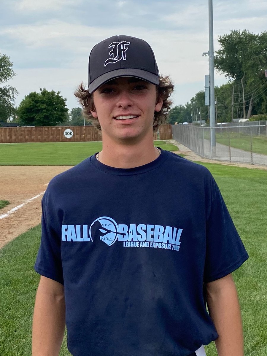 HSFBL's tweet photo. 𝗛𝗦𝗙𝗕𝗟 - 𝗣𝗹𝗮𝘆𝗲𝗿 𝗼𝗳 𝘁𝗵𝗲 𝗚𝗮𝗺𝗲

2025 | Colten Guthrie | 2B/RHP | Fremont High School

Gives his team a great performance on the mound! Goes 3 IP, gives up 0 ER, and strikes out 4!

@EagleBaseball15

#HSFBL #NEIndianaFallBall https://t.co/a3Jd9eVY8O
