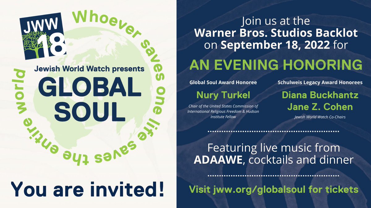 Jewish World Watch Jworldwatch Twitter
