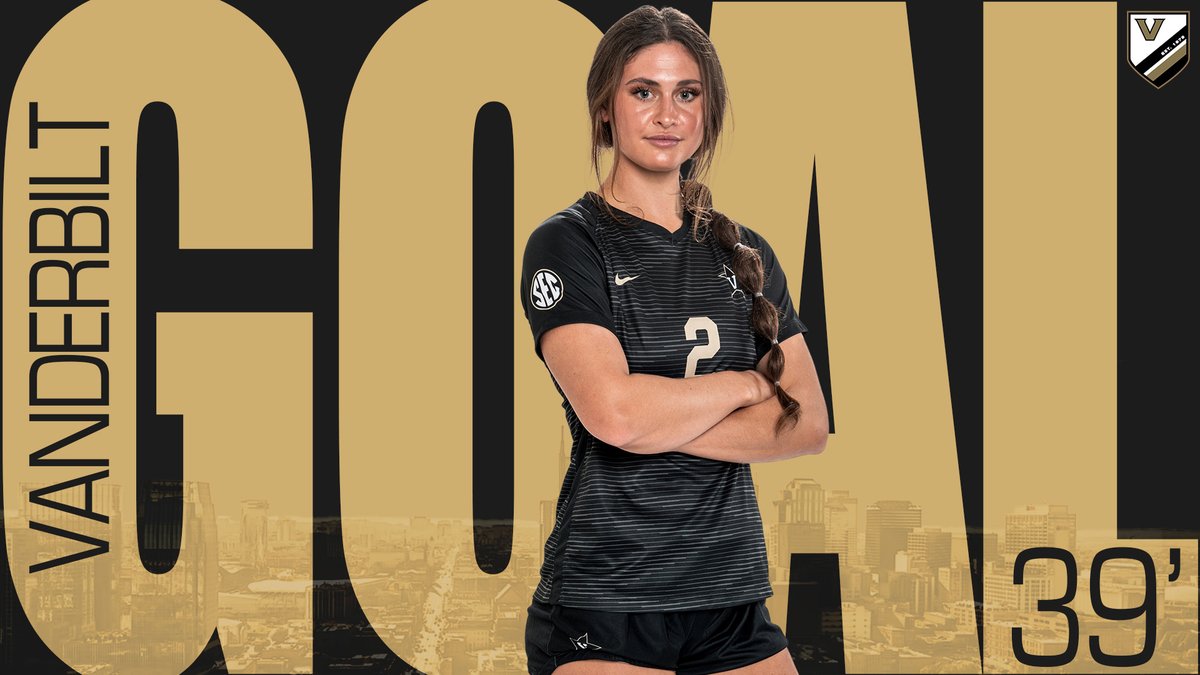 VandySoccer's tweet photo. WHAT. A. GOAL‼️

@pcutshall192 equalizes.

1-1 late in the first half.

#AnchorDown https://t.co/O7fC8Wb618
