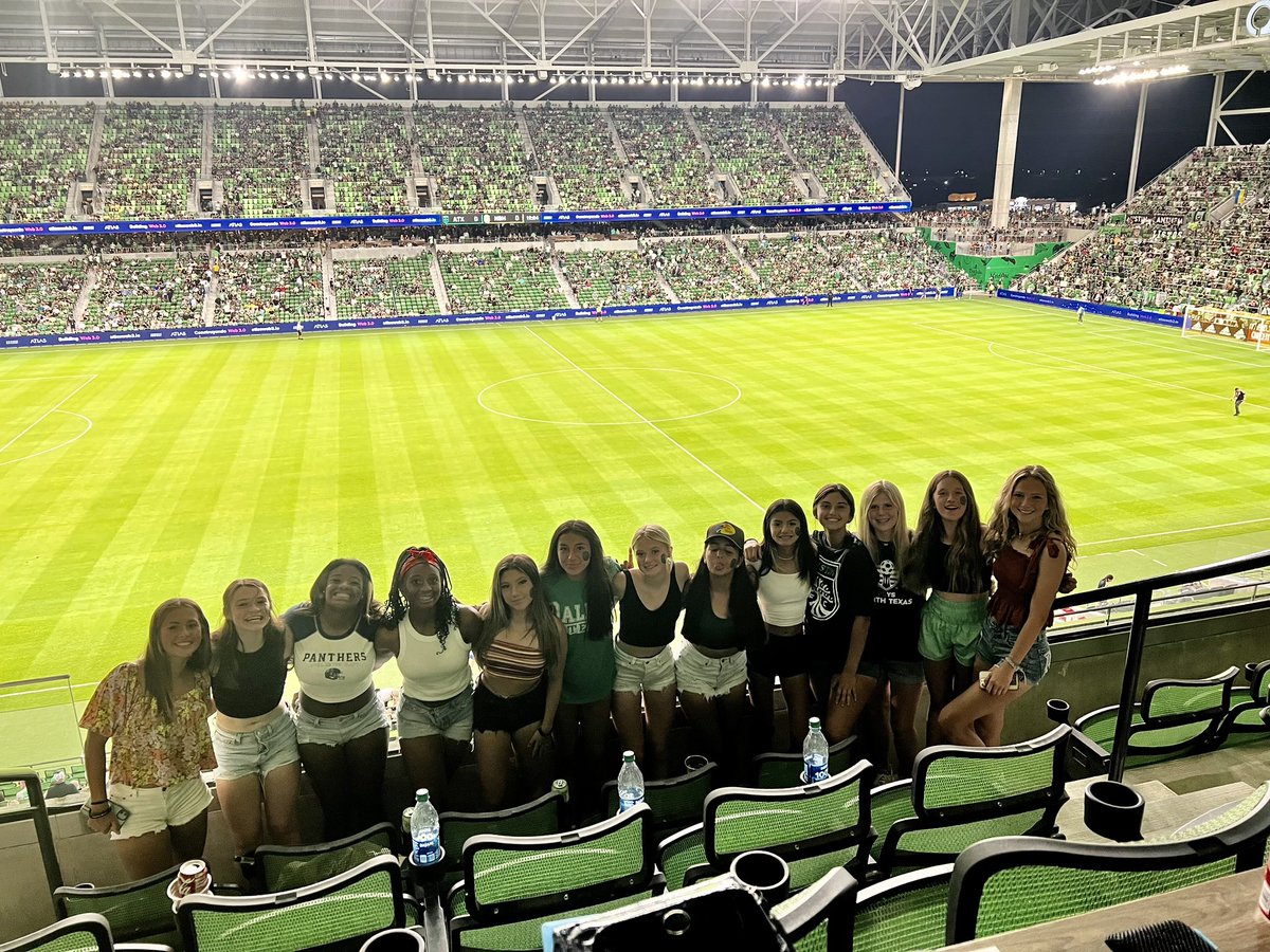 AddisonMoorman's tweet photo. Had a great time in Austin this weekend. Got 2 wins, and had a blast at the Austin FC game! @SolarSoccer07G https://t.co/EQQpoJDAIv