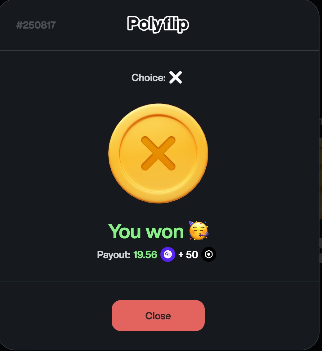 BeastRanko's tweet photo. @PolyflipIO here is my contribution 😇 https://t.co/E4Rt7FnixQ