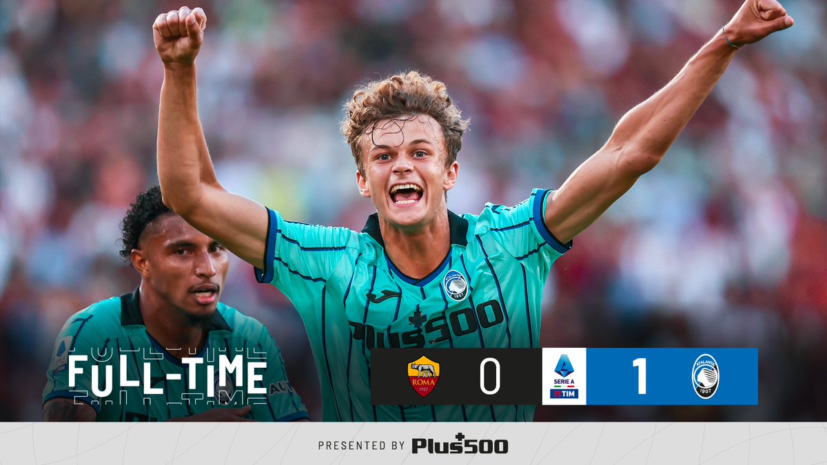 Atalanta_BC's tweet photo. Espugniamo anche l'Olimpicoooooo 🚀

Big win in Rooooooome 😍

@Plus500 #RomaAtalanta #SerieA #GoAtalantaGo ⚫️🔵 https://t.co/hw4XFy9Xpa