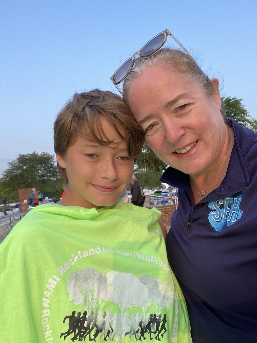 LisaWeberASI's tweet photo. Proud to support @NAMIRockland at their 5K this morning along with these @SuffernCSD Mounties! @cancro_odyssey @MrJacksonSC @mrsrolston2 @jbutlerviola @violaachieves @montebelloelementary #sufferncentral #mountiepride #onesuffern #mentalhealth #NAMI https://t.co/QUNMe3A7lX