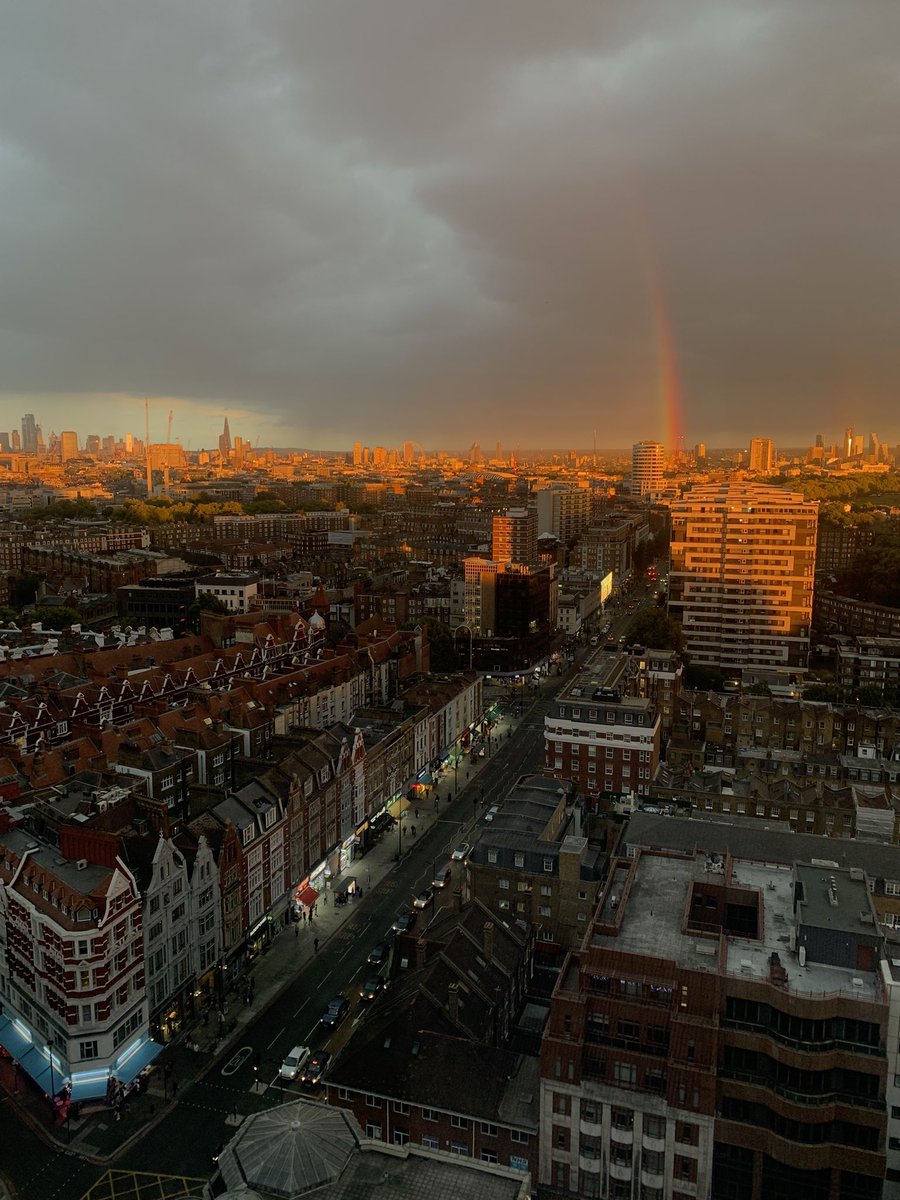 Double rainbow towards the end of day 2 from  #SMS2022