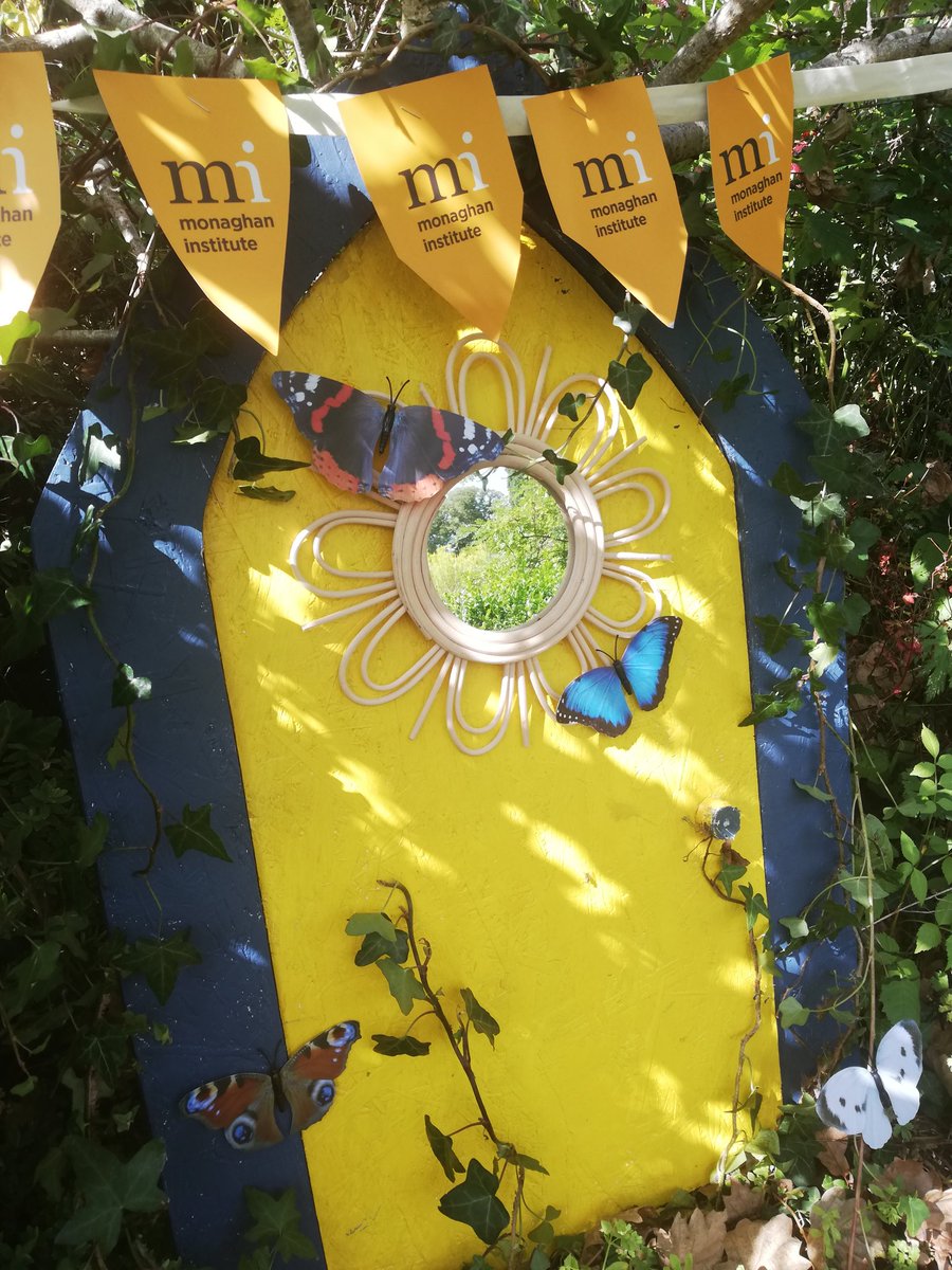 BIg thanks  <a href="/MonaghanInst/">Monaghan Institute</a> for contributing recycled material to create a faerie door <a href="/Vantastival/">Vantastival</a> #farie #enchanted