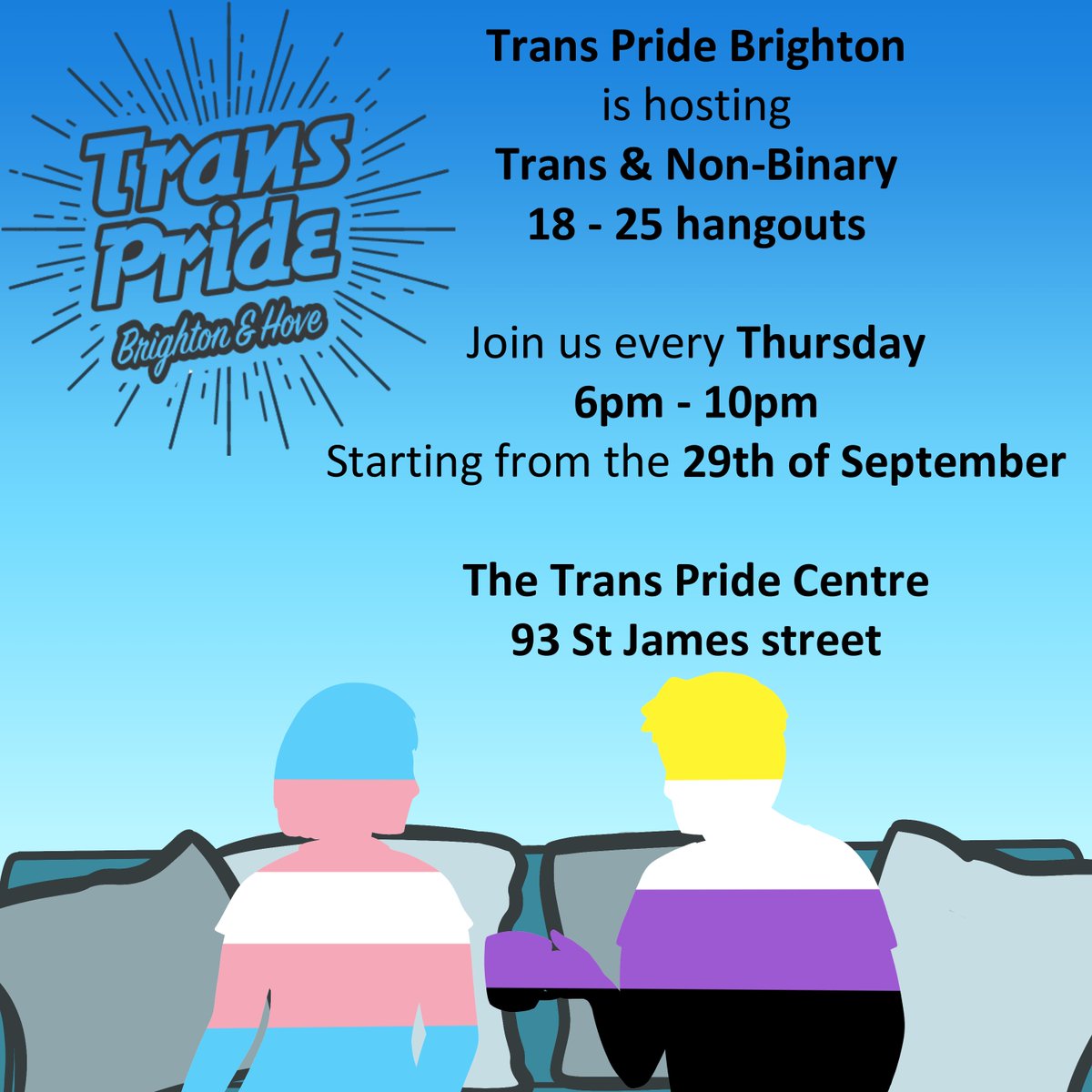 Trans Pride Brighton tweet media