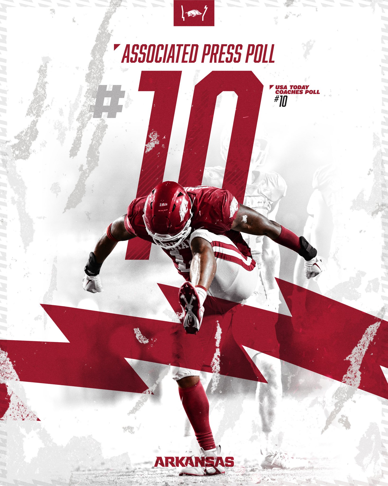 Arkansas Razorback Football on Twitter "Consensus Top 🔟 this week