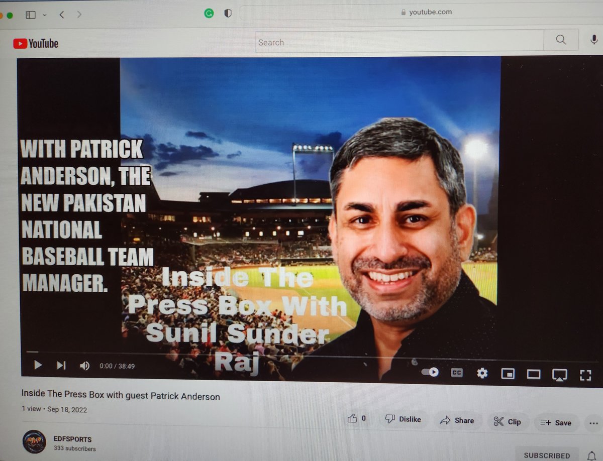 InsideThePB's tweet photo. @InsideThePB @TheEveryDayFan2 video interview with #PatrickAnderson @pjanderson14 new manager of #PakistanNationalBaseballTeam @pakbaseball  https://t.co/JUQKELCHvc ⚾️ https://t.co/YFwwXYjBOO