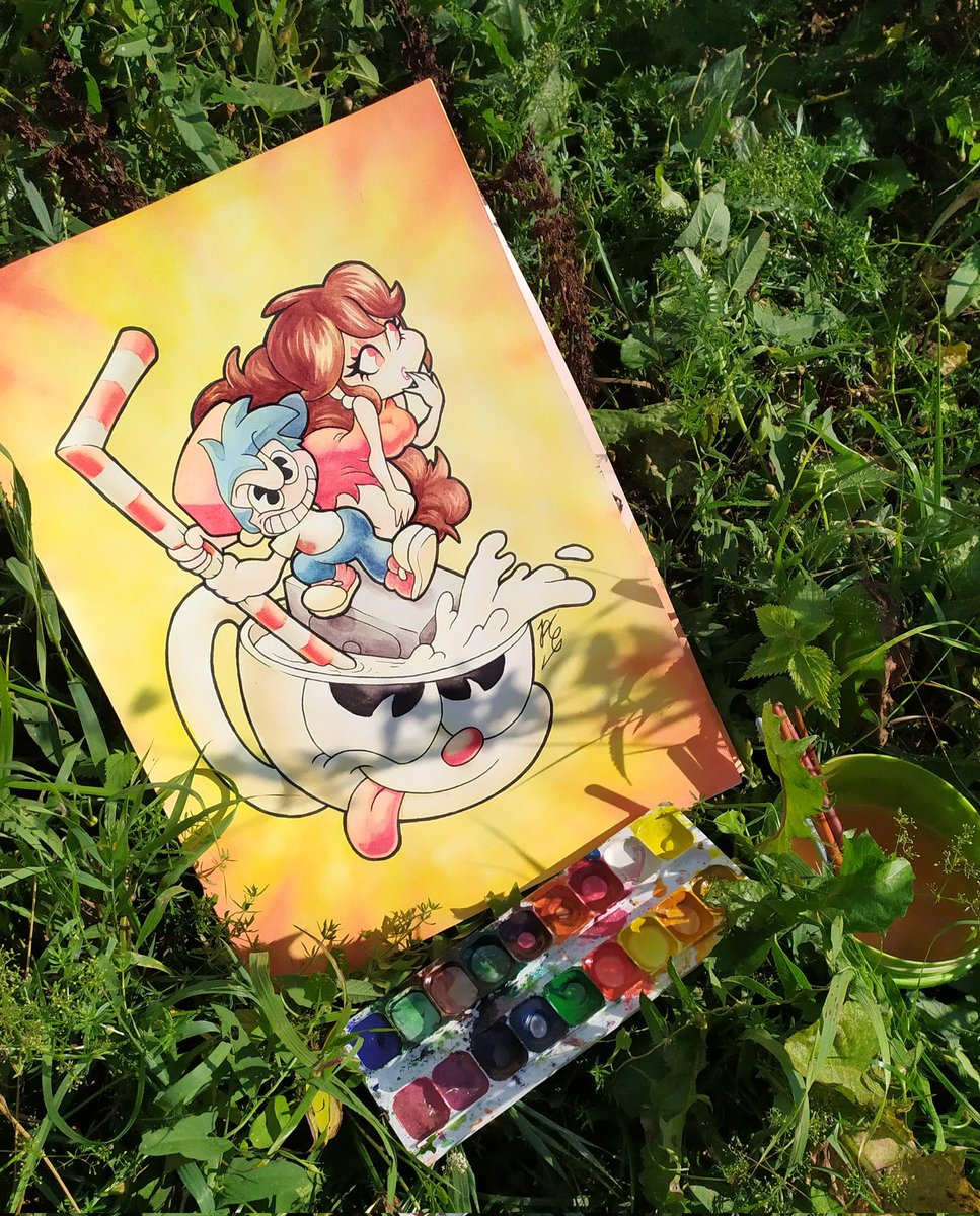 pickleking13's tweet image. Can&apos;t wait to see y&apos;all draw this in your style! I had a lot of fun drawing this, and im shure you wil too!!
Remember to use #funkhead or #FunkheadDTIYS so we can see and share all your amazing artwork 💖