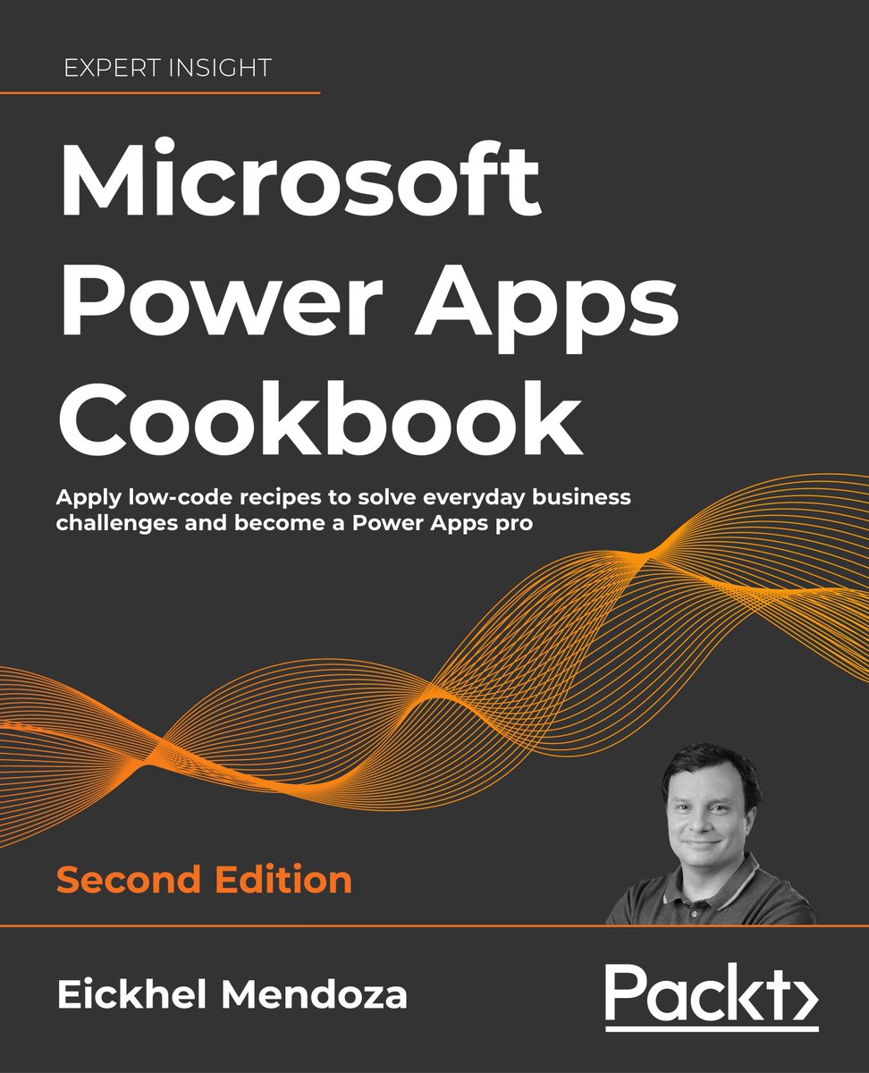 Eickhel's tweet image. Power Apps Cookbook, 2nd. edition is out! 

All the recipes have been updated to the latest changes in Power Platform, new recipes have been added and we also have a new chapter on Power Pages.

I hope you enjoy it as much as I did writing it 🚀

amazon.com/Microsoft-Powe…