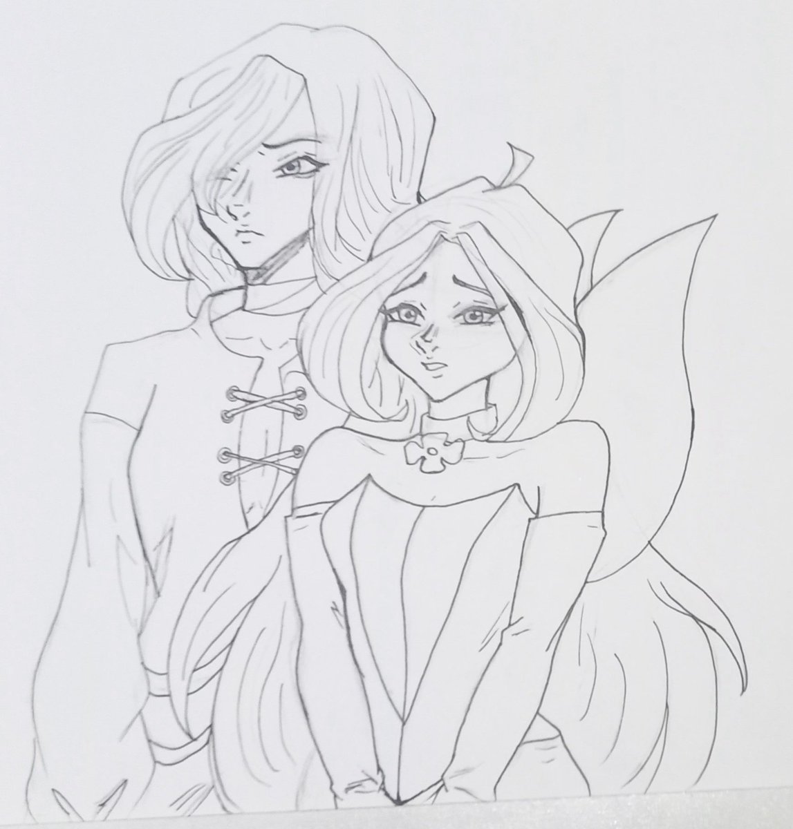 FoxT3ddy's tweet photo. Desenho q fiz ontem 🤙🏻
Meu casal favorito de winxs (meus crush também-)
#winxs https://t.co/LE4aGLPuJu