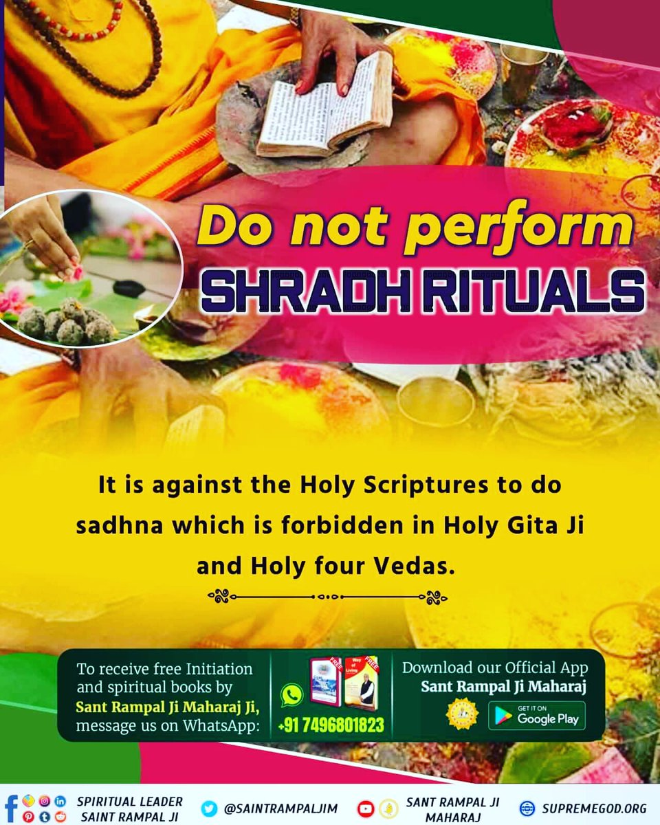ManmohanDasMah7's tweet photo. By worshipping the supreme God Kabir one attains complete salvation. Without salvation one remains in the cycle of birth and death. God Kabir only can end the painful cycle of birth and death.
- #TruthBehindTheClaims https://t.co/RDADUCeAhi