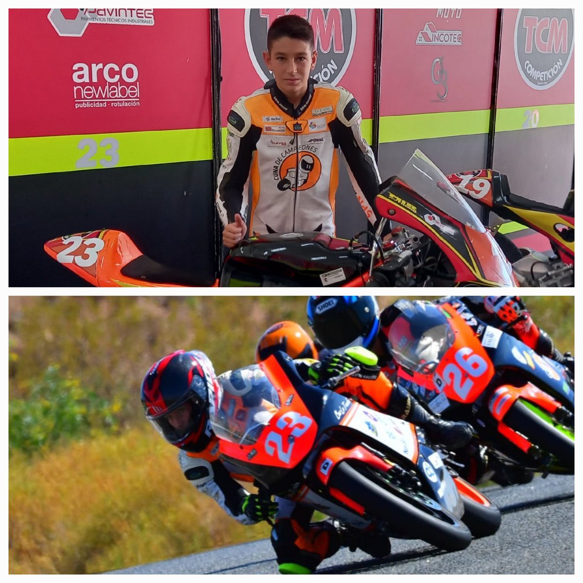 Vamos amigos vamos a RT para que llegue a muchísima gente, aparte seguirme para poder seguir a más personas y que puedan ver el talento mi hijo, joven piloto de motociclismo con 14 años que se queda en el camino a causa del dinero tlfno 633464641