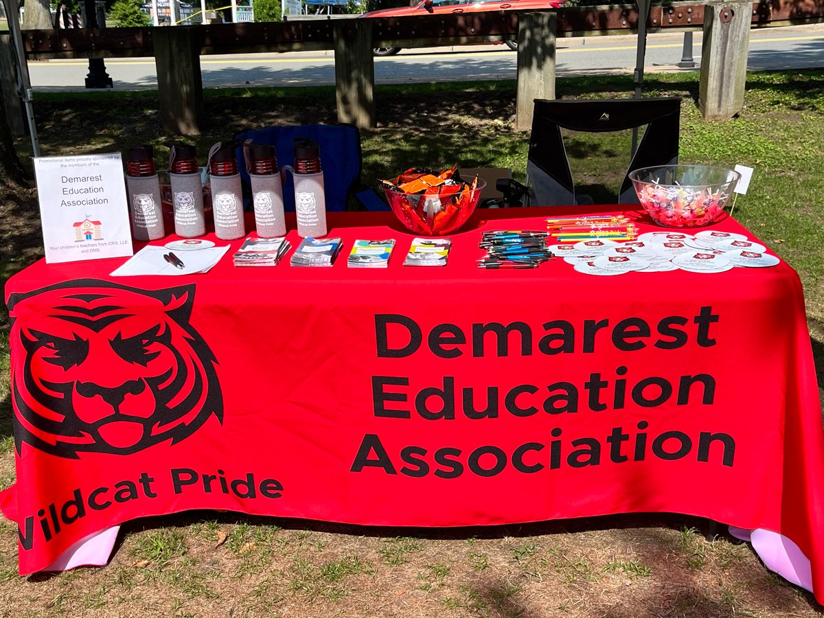 DemarestEdAssoc's tweet image. So happy that Demarest Day was back and that we could be a part of it.  @DemarestSchools @BCEANJEA
