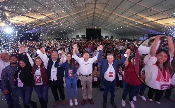 🚨Ni el presidente <a href="/lopezobrador_/">Andrés Manuel</a> se atrevió a tanto como él gobernador electo <a href="/salomonj/">Salomón Jara Cruz</a>, quien con un discurso de “somos diferentes” metió como cuña a su hija Bxido Xhishe Jara Bolaños,en la Sria. de Pueblos Originarios, en el nuevo Comité Ejecutivo Nacional del <a href="/PartidoMorenaMx/">Morena</a>