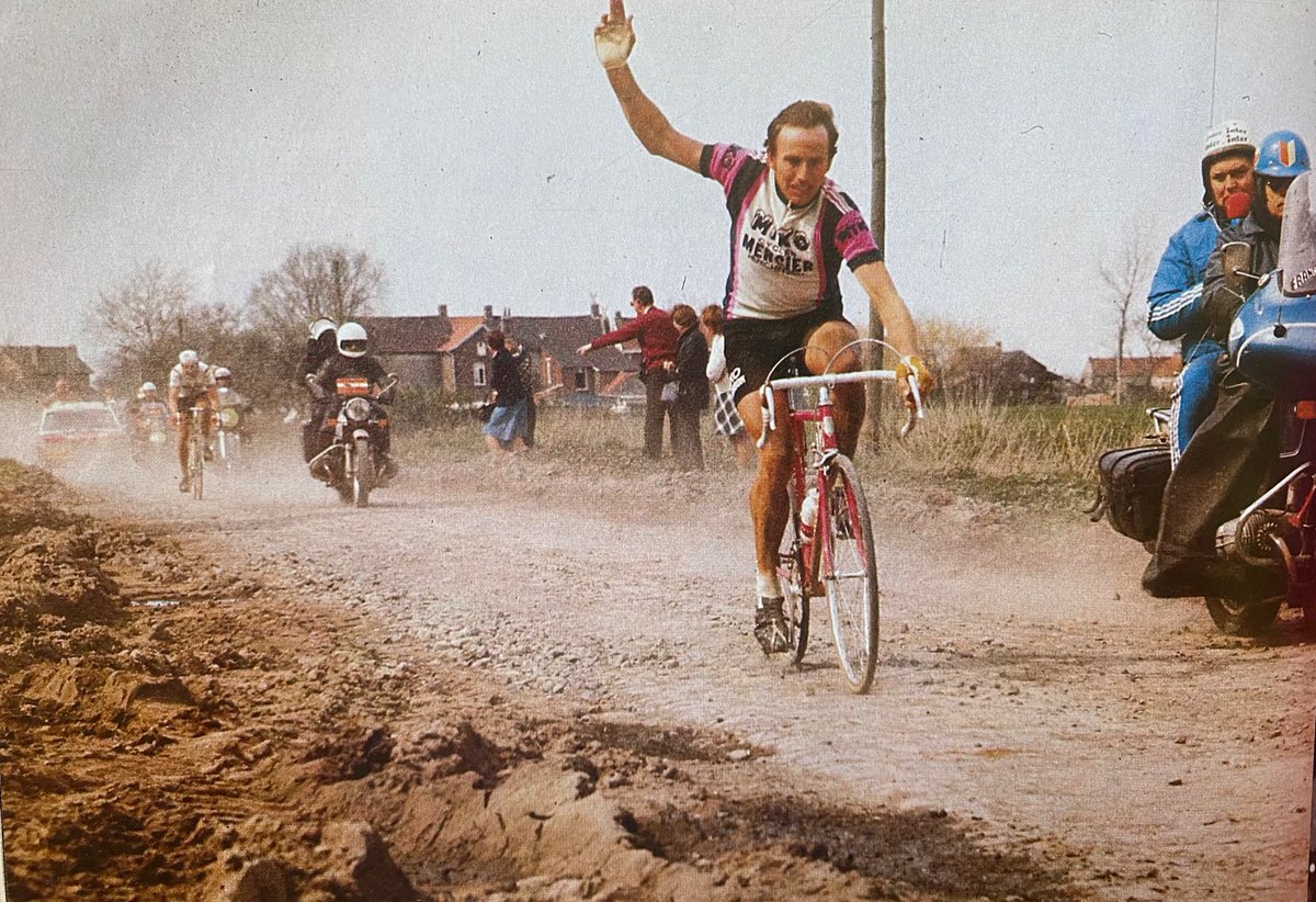 Lek op de kasseien voor Joop Zoetemelk.