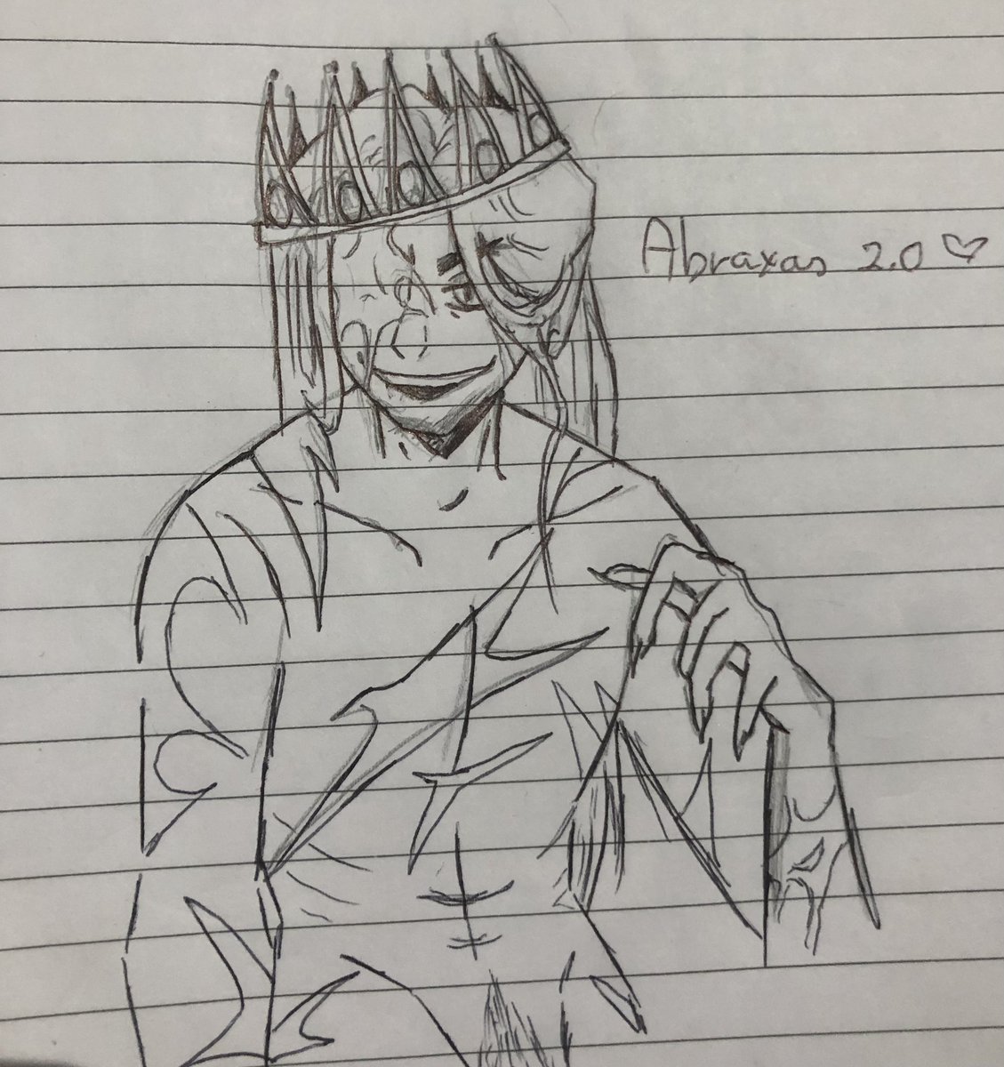 KingDaeva's tweet photo. Istg the more he goes thru the hotter he becomes #dnd #DnDcharacter https://t.co/i3mIQTJgIY