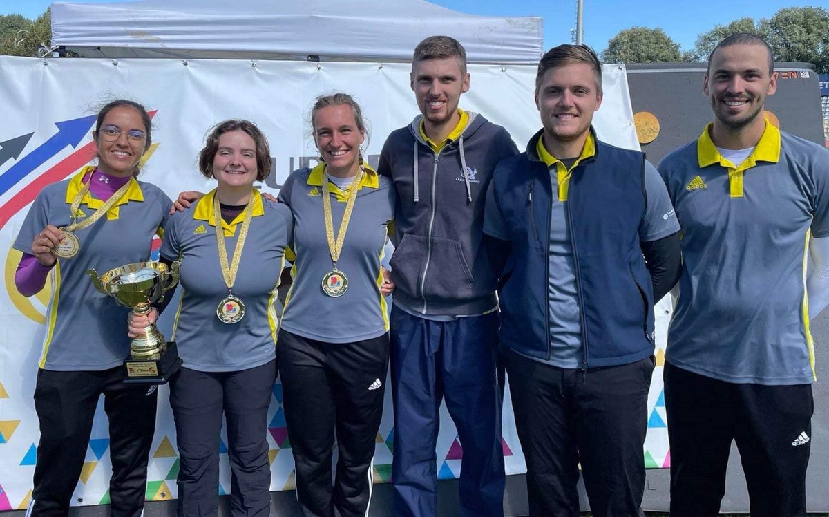 Tir à l'arc : les féminines des #ArchersRiomois (#PuydeDome) remportent la Coupe d'Europe des clubs
lamontagne.fr/clermont-ferra…