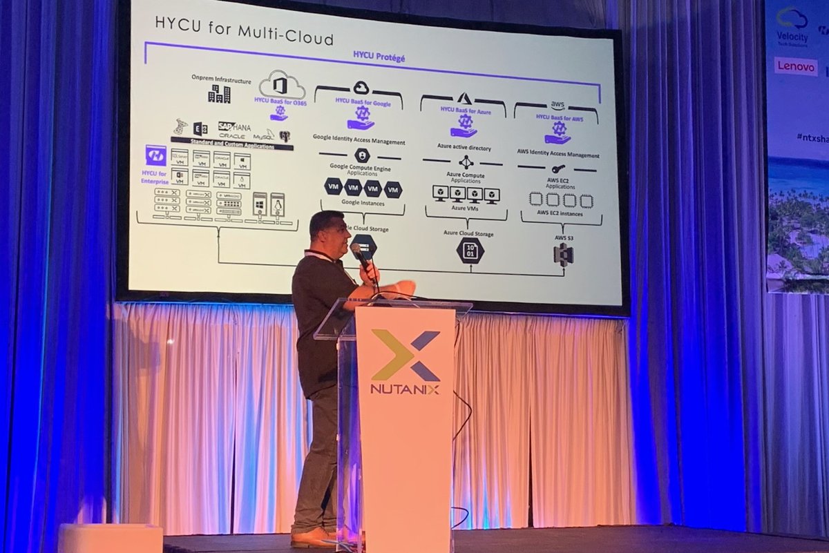 NutanixGMan's tweet photo. Un privilegio compartir con ustedes el #Nutanix Caribbean Shark Tech Summit 2022. ¡Gracias a todos y nos vemos por acá el próximo año!

#NutanixSharks2022 #NutanixLatam #Adistec #Lenovo #Intel #HYCU #Fortinet #VelocityTechSolutions #YouScan #PuntaCana #HardRockPuntaCana https://t.co/yuKR6lFNT0