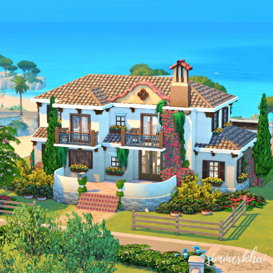 simmerkhai's tweet photo. Mediterranean Villa >> https://t.co/W3T0s8zbOB
.
#showusyourbuilds #TheSims4 https://t.co/6LpyiBcAAy