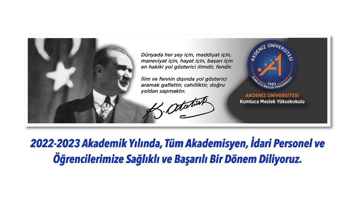 2022-2023 Akademik Yılında, Tüm Akademisyen, İdari Personel ve Öğrencilerimize Sağlıklı ve Başarılı Bir Dönem Diliyoruz. 

<a href="/ozlenenozkn/">Prof.Dr. Özlenen Özkan</a> <a href="/Akdenizun/">Akdeniz Üniversitesi</a> 
<a href="/celikhk/">Dr H. K. Celik</a> <a href="/kumlucamyo/">KUMLUCA MYO</a>